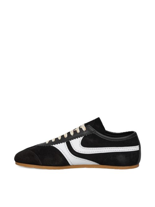 Dries Van Noten Suede Calf Leather Sneakers DRIES VAN NOTEN | 262-021700-0133BLACK
